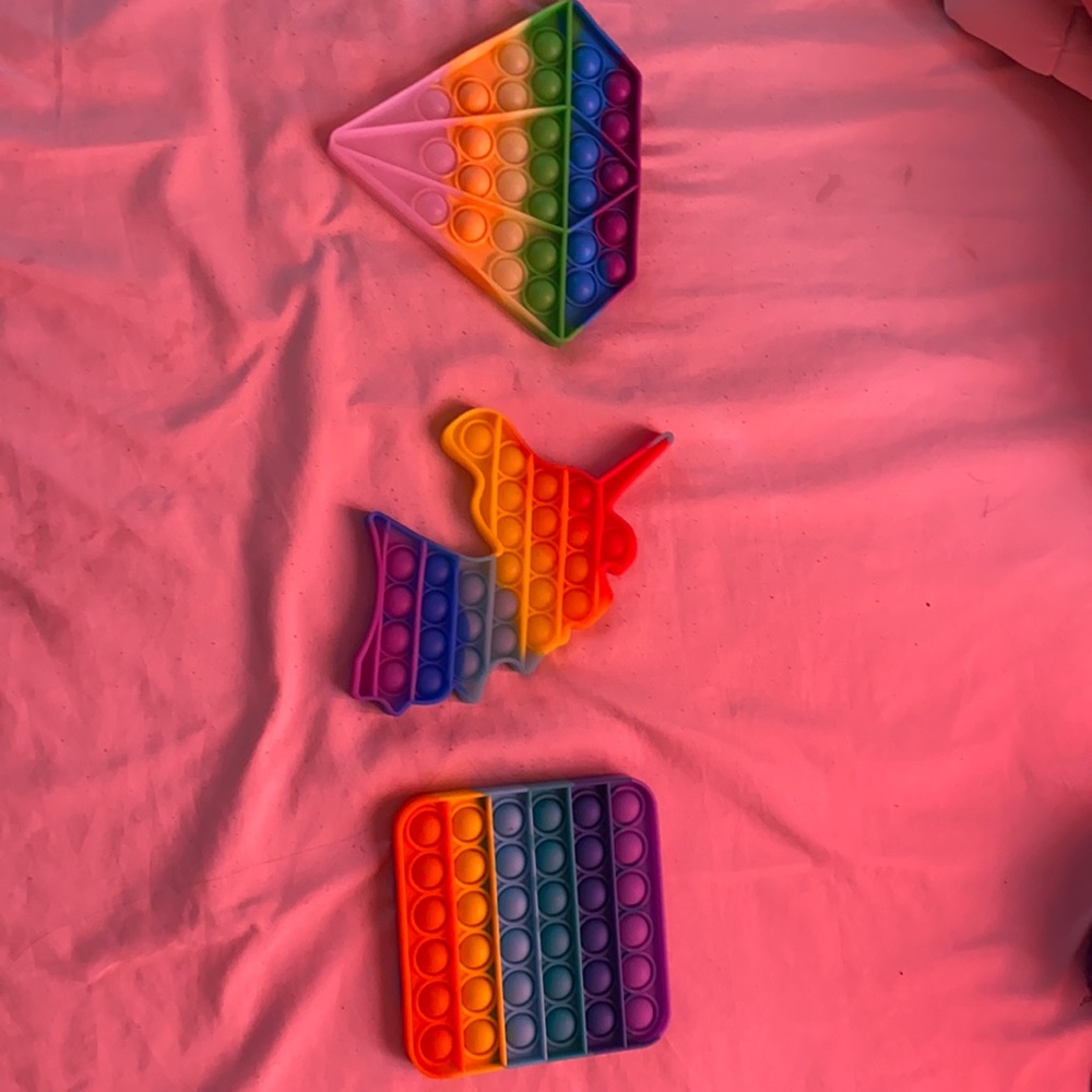 Mystery rainbow pop it